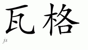 Chinese Name for Wargo 