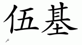 Chinese Name for Wookey 