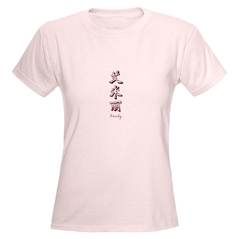 woman t-shirt light pink